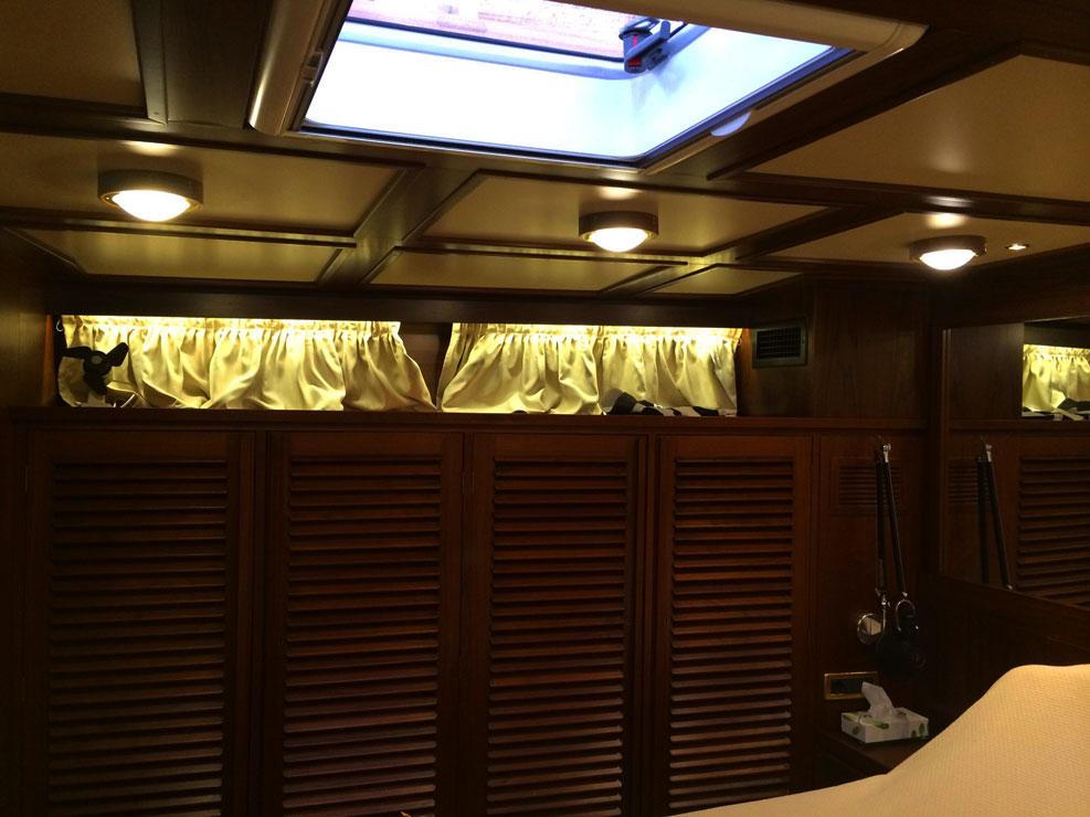 Πρύμνια καμπίνας σκάφους - Teak Work - TeakWork.gr