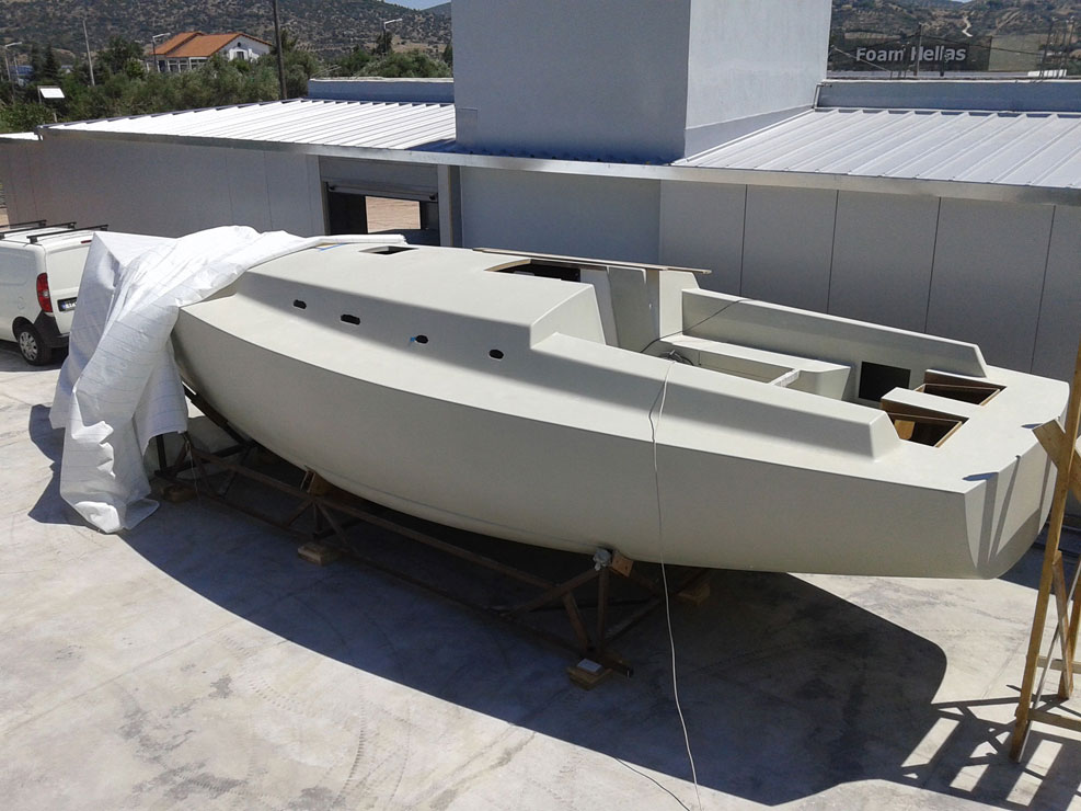 Ξυλουργικές εργασίες κατάστρωμα σκάφους και ιστιοπλοϊκού
